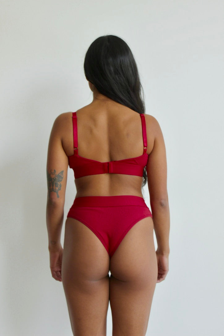 Soft Cheeky Panty - Red Collection – JOY Underwear
